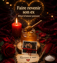 Rituel d’amour puissant avec photo, miel et bougie pour faire revenir son ex rapidement et retrouver l’être aimé grâce à la magie blanche.