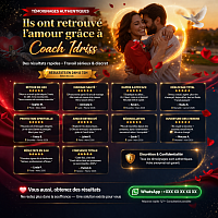 Besoin de faire revenir votre ex rapidement ? Coach Idriss, spécialiste en retour affectif et travaux spirituels puissants. Résultats rapides en 24h à 72h. Consultation discrète et efficace. Contact WhatsApp immédiat.