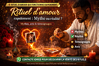 Image illustrant un rituel d’amour qui fonctionne rapidement avec avis et témoignages. Méthode utilisée par le coach Idriss pour aider à faire revenir son ex et retrouver une relation amoureuse stable.