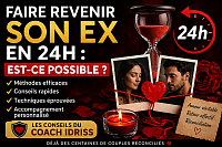 comment faire revenir son ex en 24h grâce à des méthodes efficaces, des conseils rapides et l’accompagnement du coach Idriss pour favoriser une réconciliation amoureuse.
